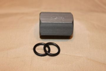 6AN to 14MM Female Coupler to change your leakdown tester to -6AN